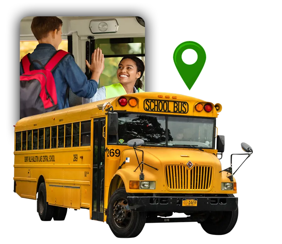 School bus tracking software